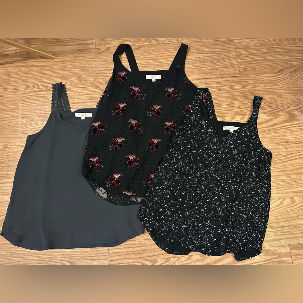 Set of 3 Loft Camis